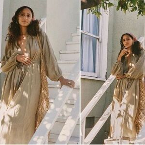 Doen Joan Dress in Driftwood, size S